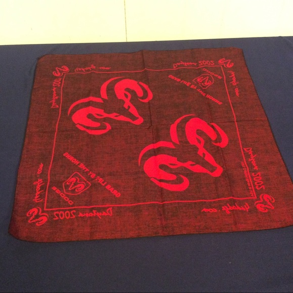 Dodge Ram Daytona 2002 Bandanna / Handkerchief - Picture 5 of 6